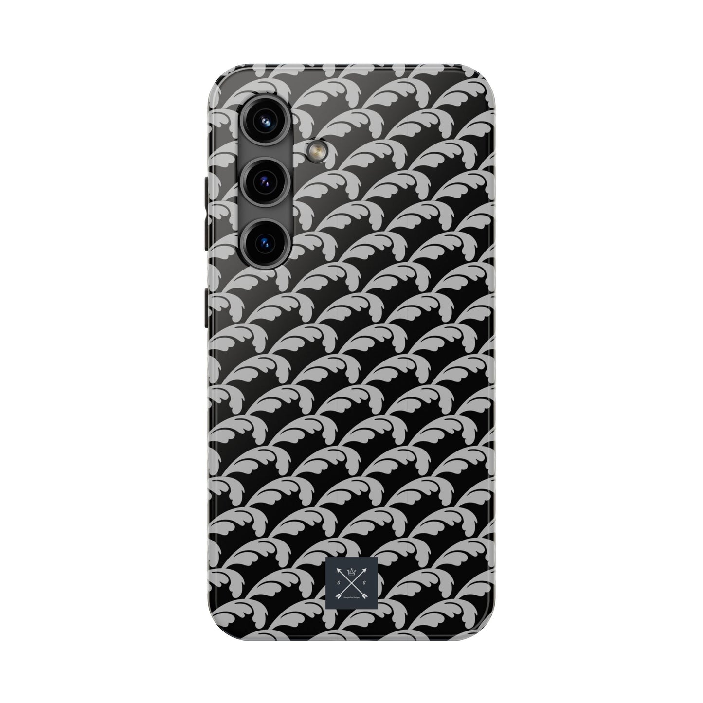 Beautiful Beloved One Flourish (silver/black) - Tough Phone Cases