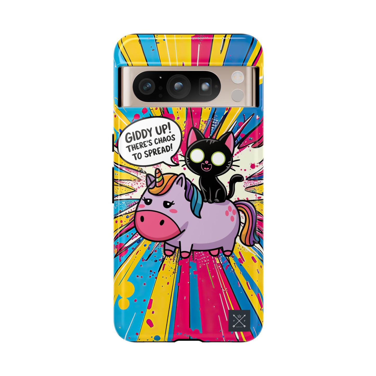 Giddy Up There's Chaos To Spread - Phone Tough Cases