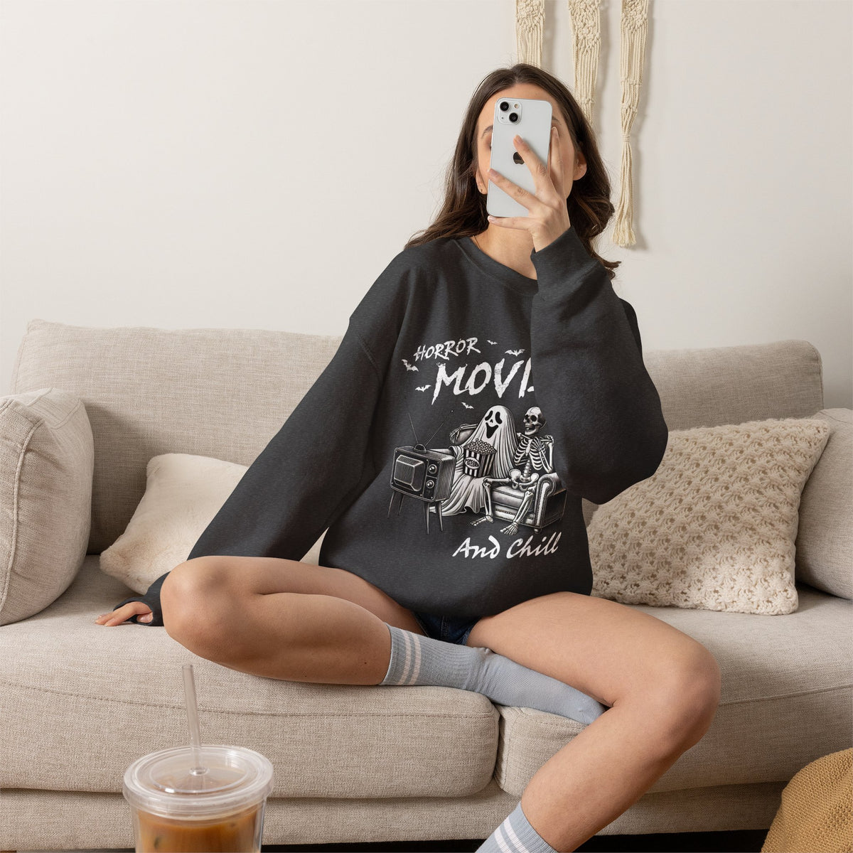 Horror Movies and Chill - Sweatshirt