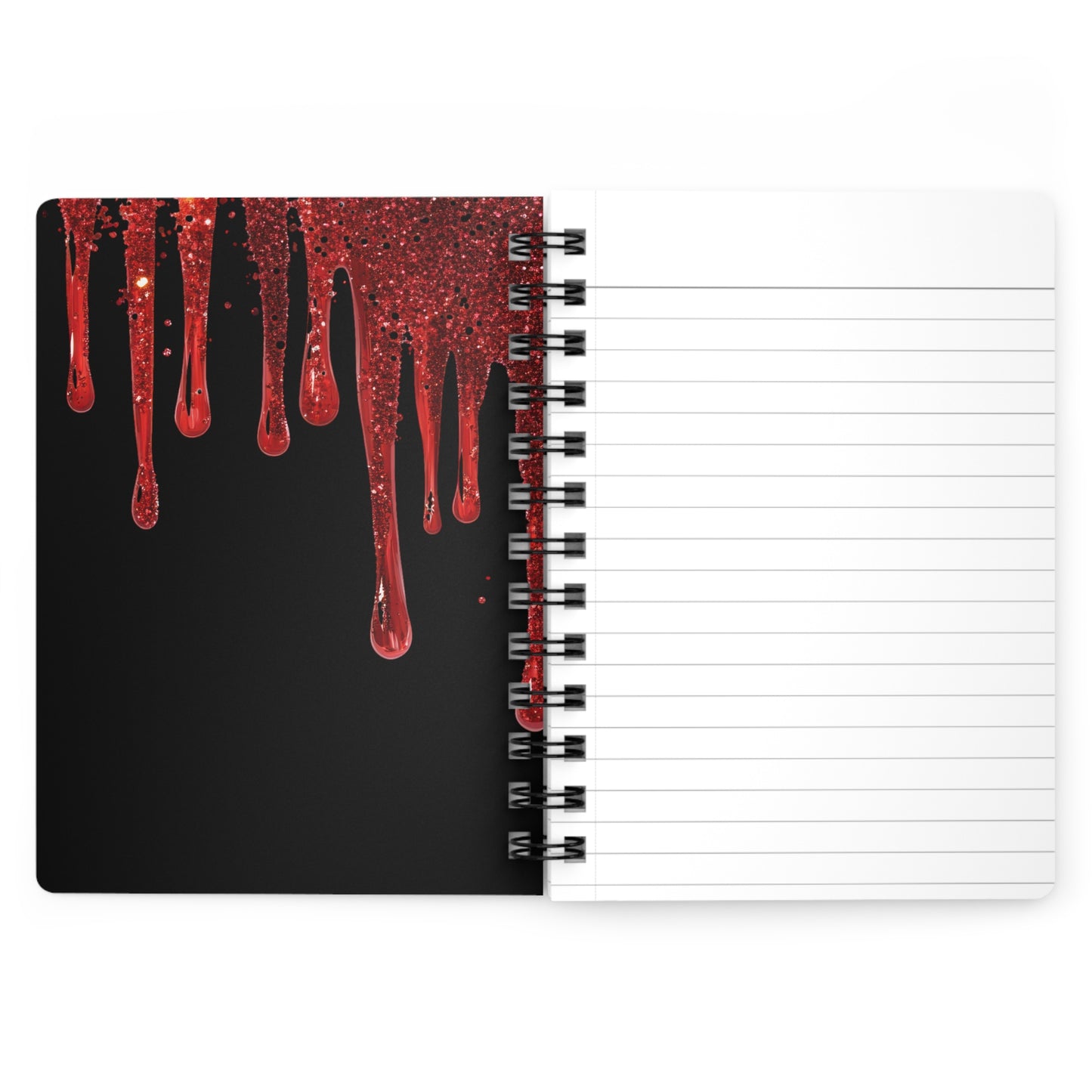 Workout Cat Spiral Notebook - "Because Murder is Wrong" - Fun & Motivational Journaling