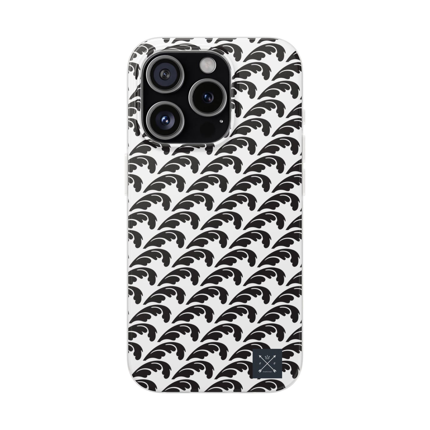 Beautiful Beloved Flourish (black/white) - Flexi Cases