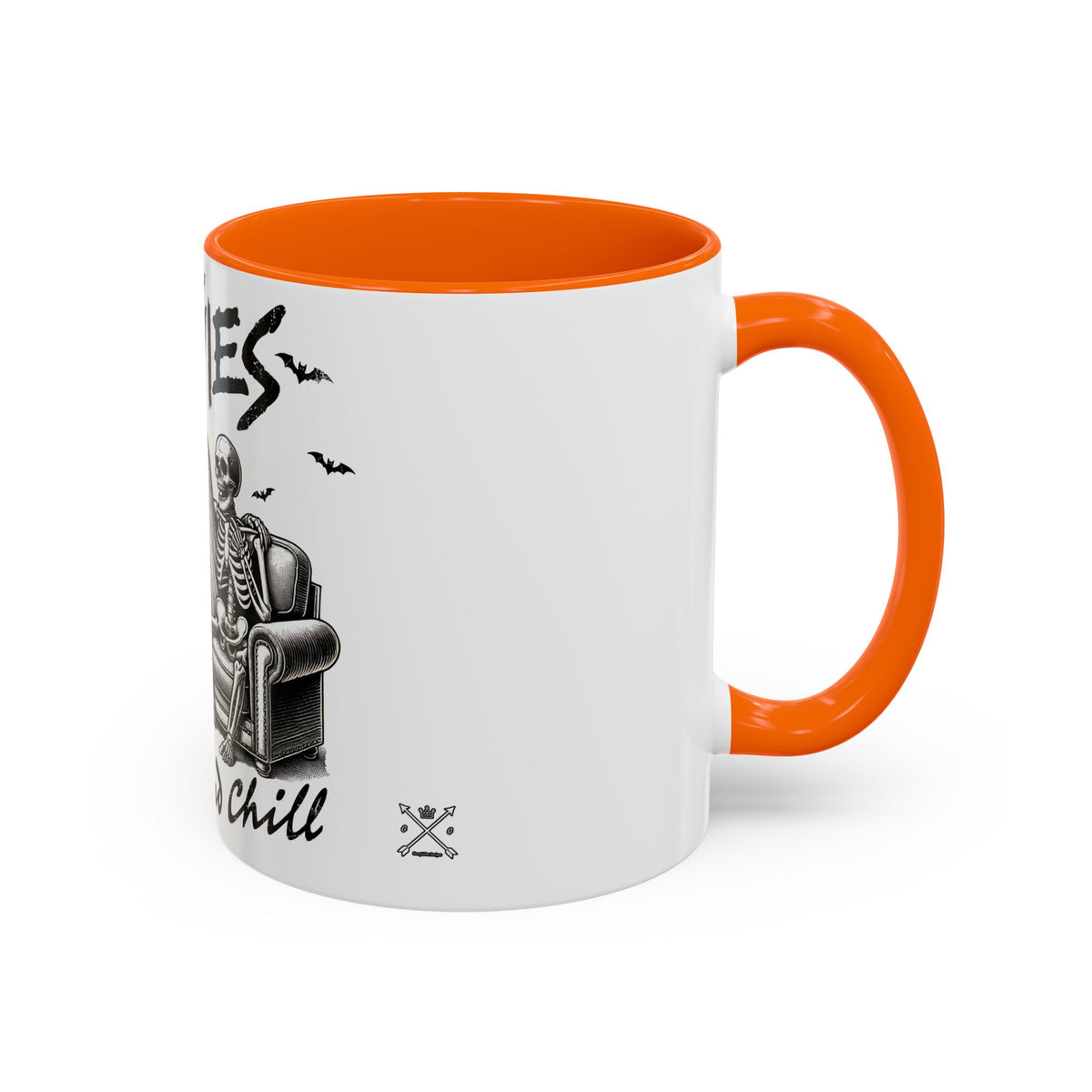 Horror Movies and Chill - Accent Coffee Mug (11, 15oz)