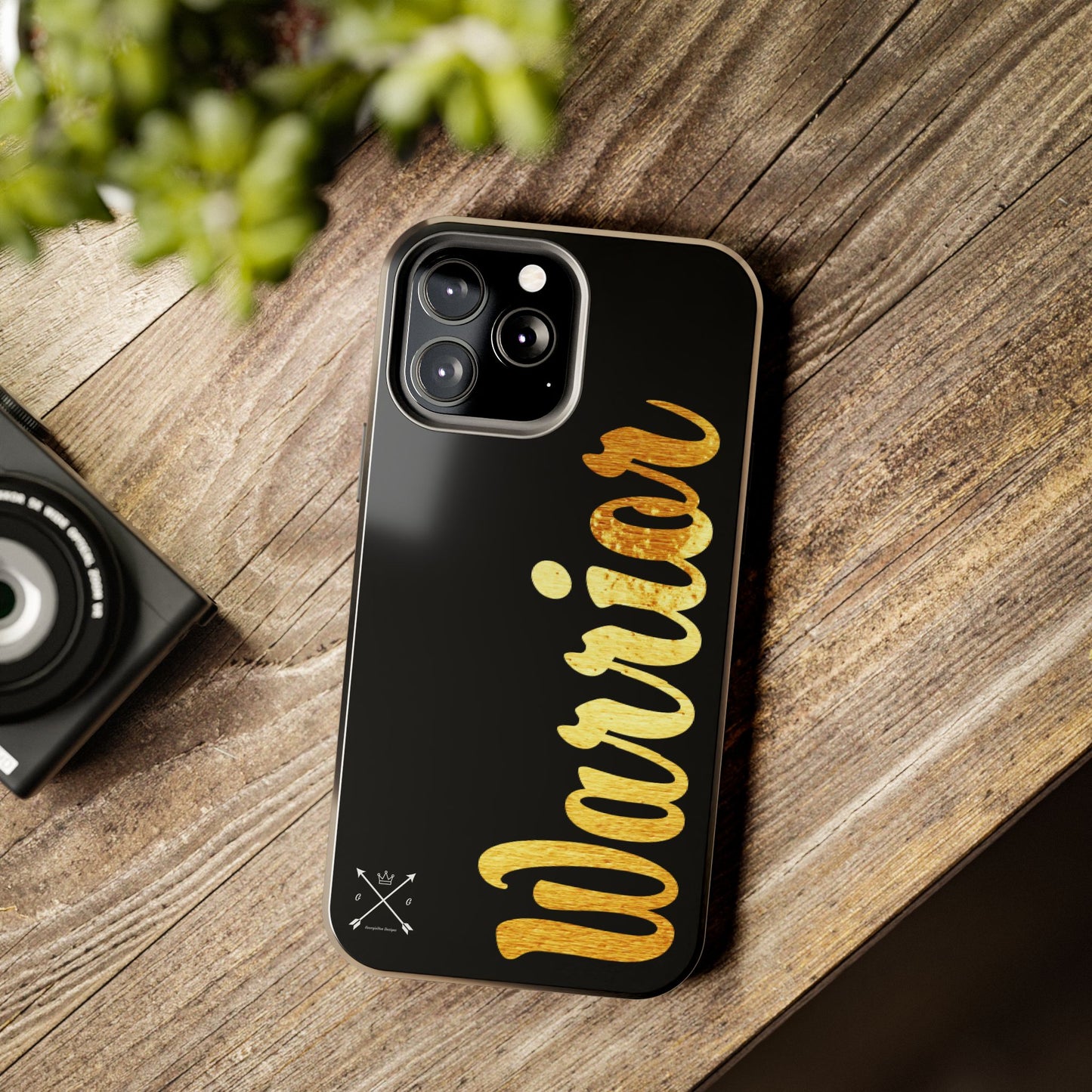 Gold and Bold Warrior - Tough Phone Cases
