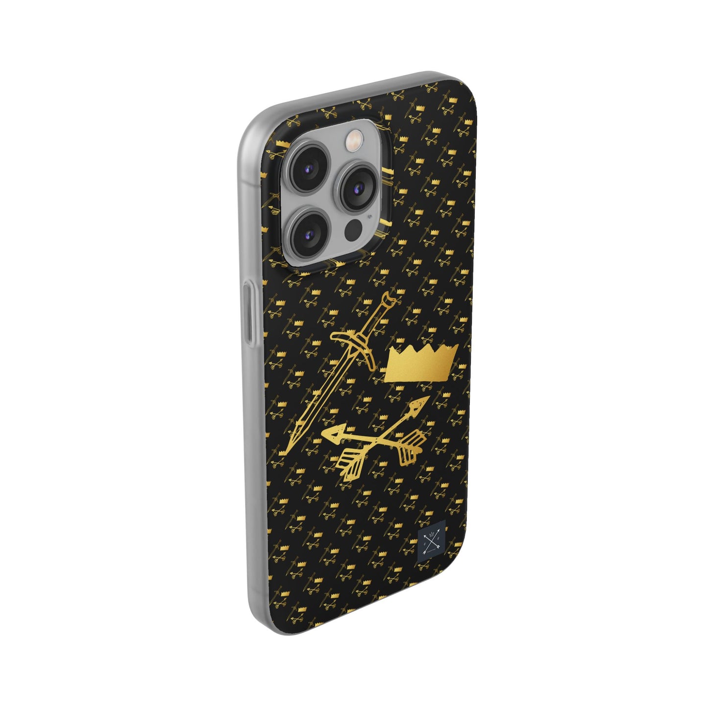 Gold and Bold Warrior - Flexi  Phone Cases