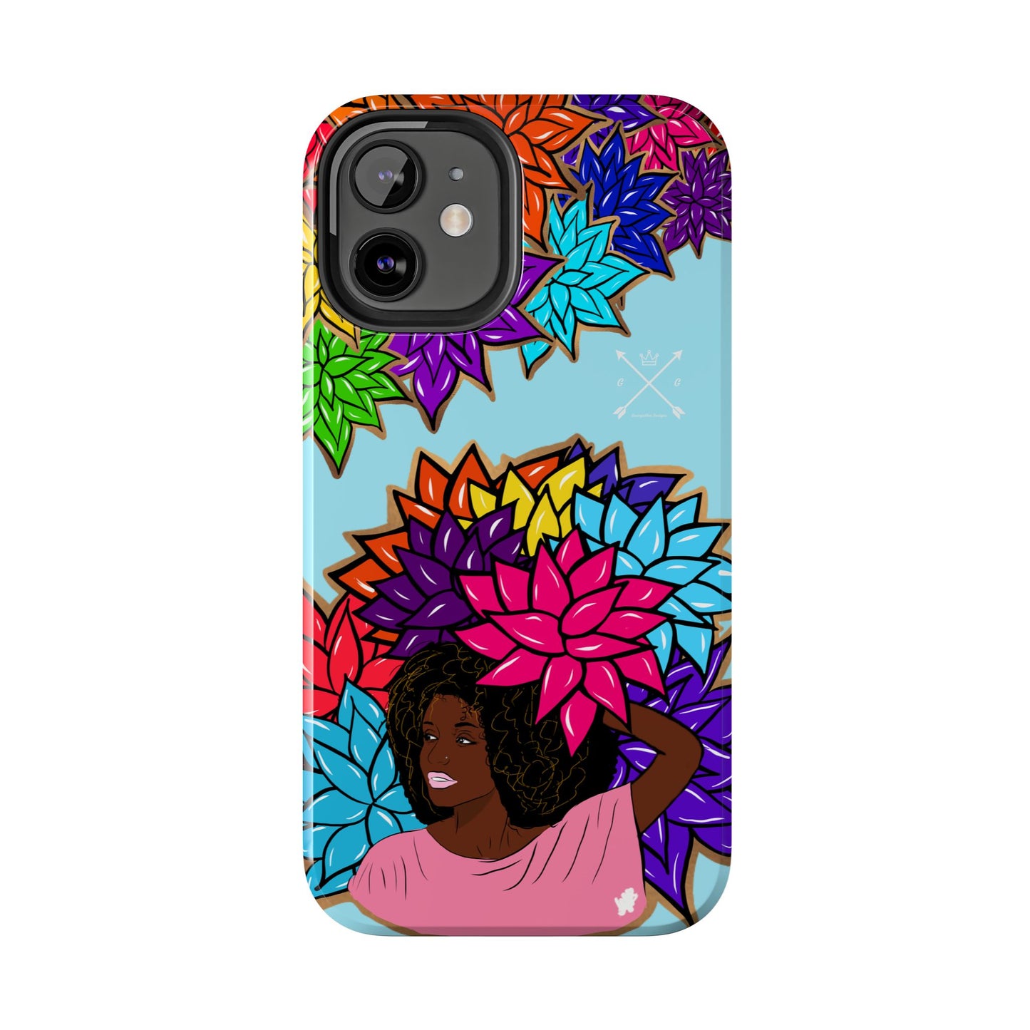 Beauty with Flowers - Tough Phone Cases