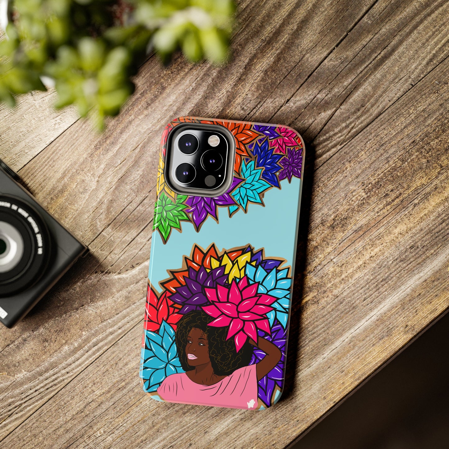 Beauty with Flowers - Tough Phone Cases