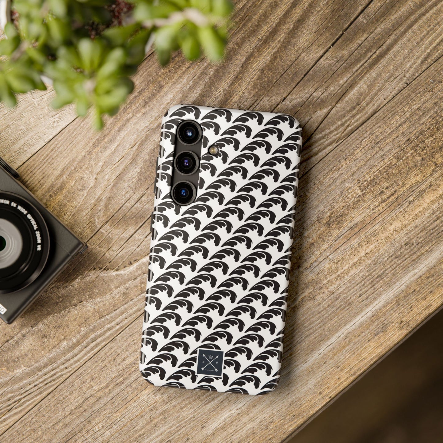 Beautiful Beloved One Flourish (black/white) - Tough Phone Cases