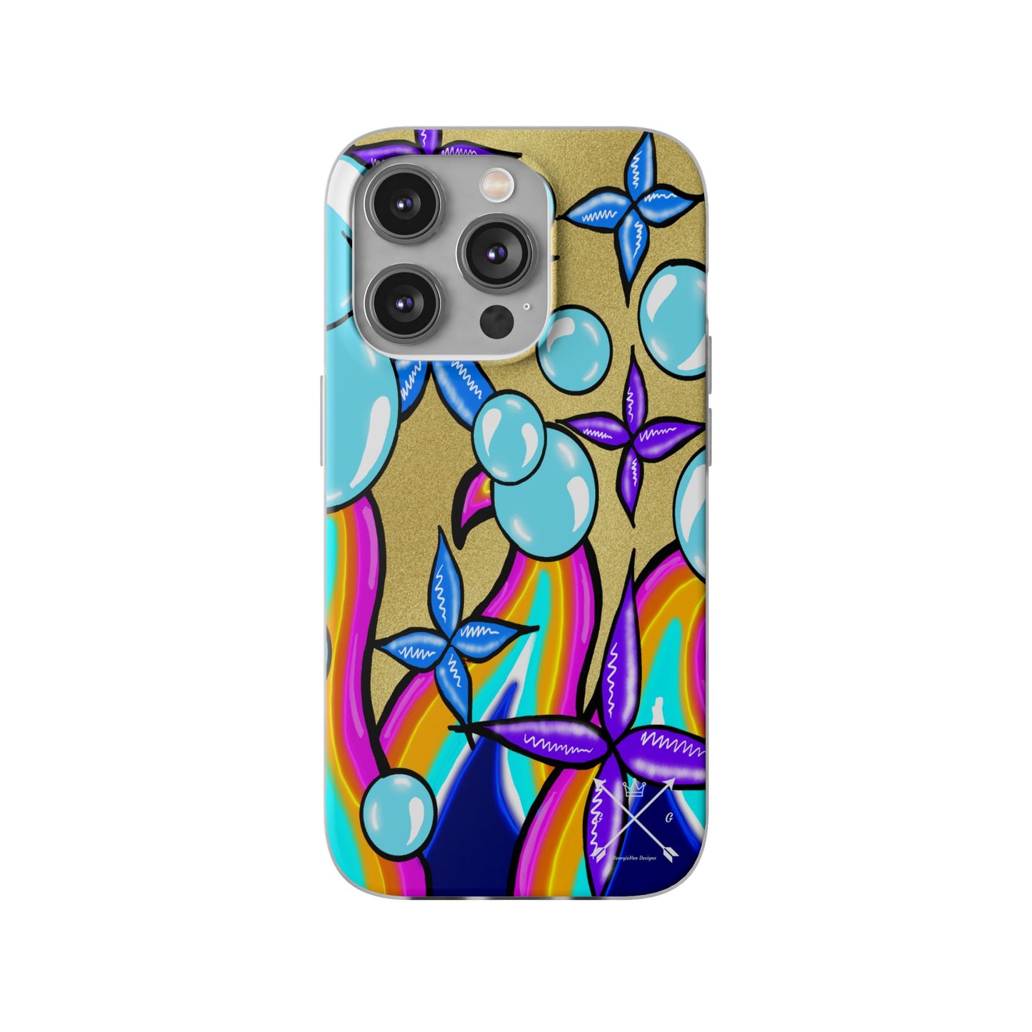 Bubble Rave (multi-colored)- Flexi Phone Cases
