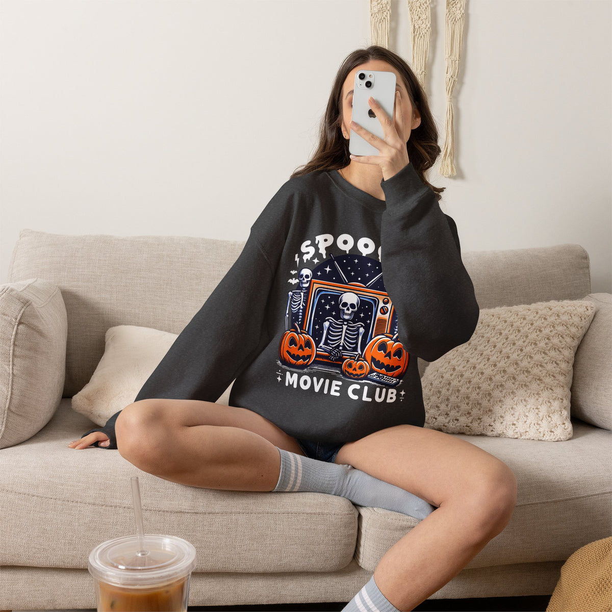 Spooky Movie Club - Unisex Heavy Blend™ Sweatshirt