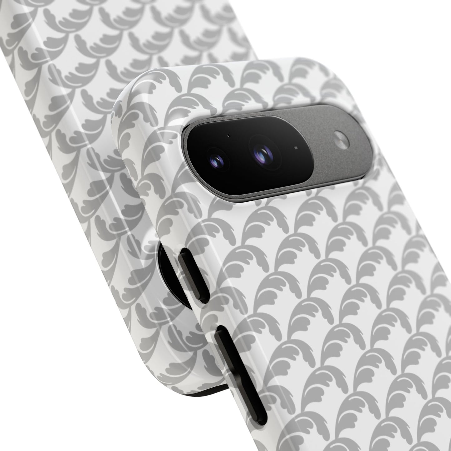 Beautiful Beloved Flourish (silver/white) - Tough Phone Cases