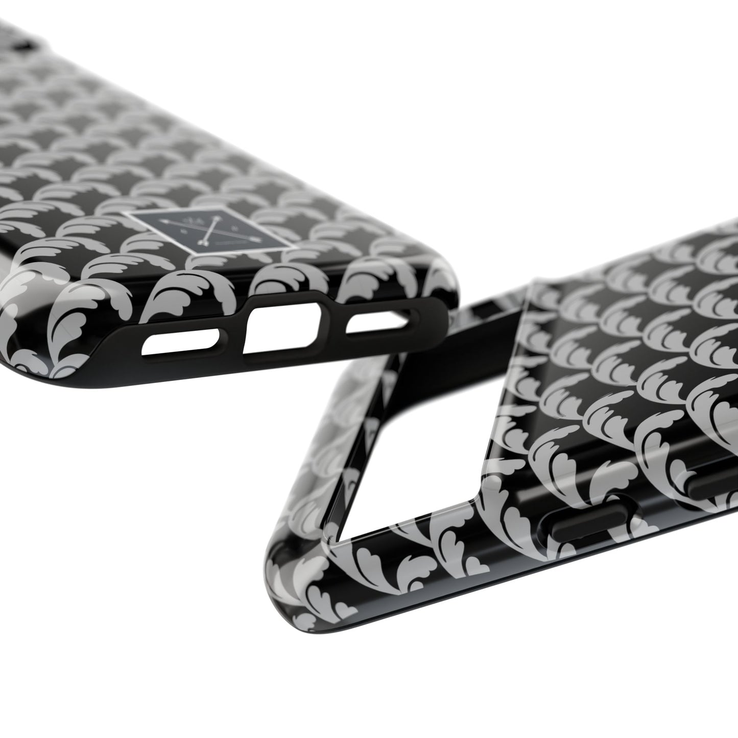 Beautiful Beloved One Flourish (black/silver) - Tough Phone Cases