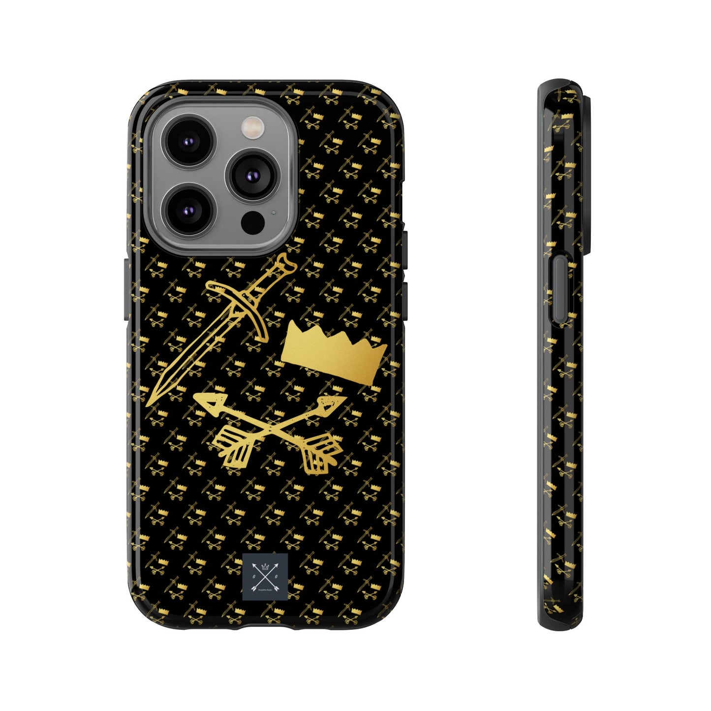 Gold and Bold Warrior - Tough Phone Cases