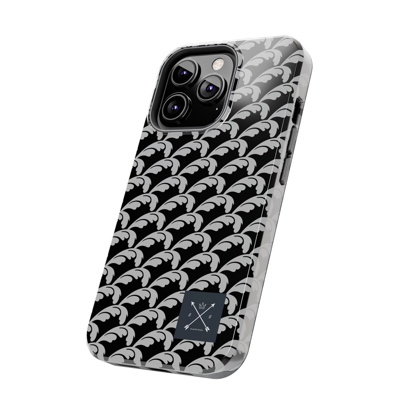 Beautiful Beloved One Flourish (silver/black) - Tough Phone Cases