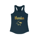 Women's Gold and Bold Warrior -  Racerback Tank