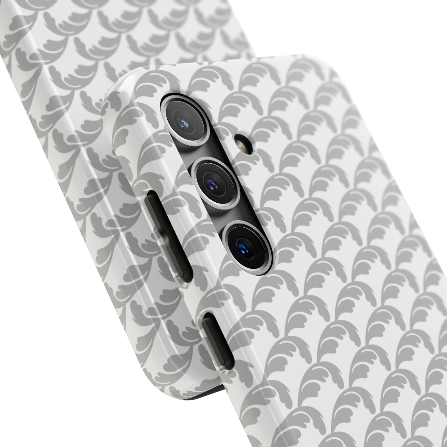 Beautiful Beloved Flourish (white/silver) - Tough Phone Cases
