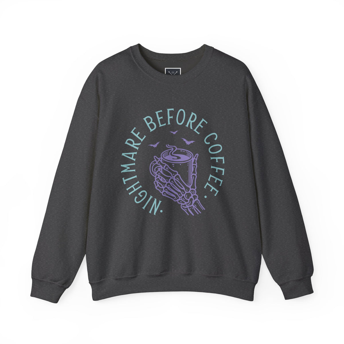 Nightmare Before Coffee - Unisex Heavy Blend™ Crewneck Sweatshirt