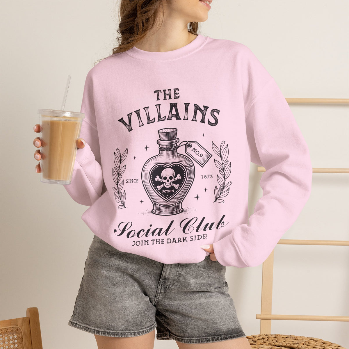 The Villains Social Club - Unisex Heavy Blend™ Crewneck Sweatshirt