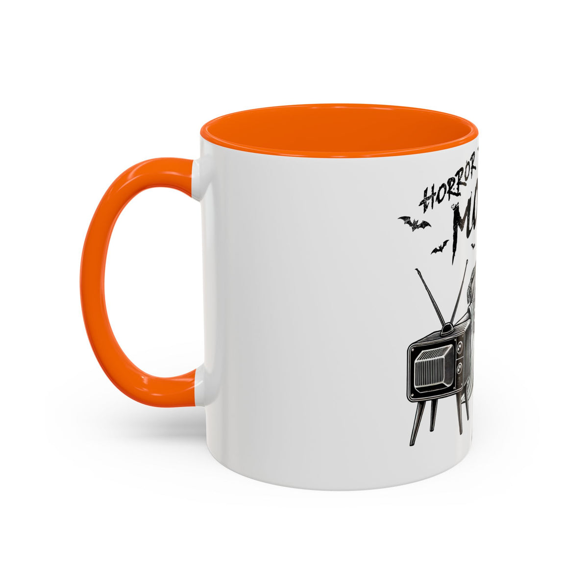 Horror Movies and Chill - Accent Coffee Mug (11, 15oz)