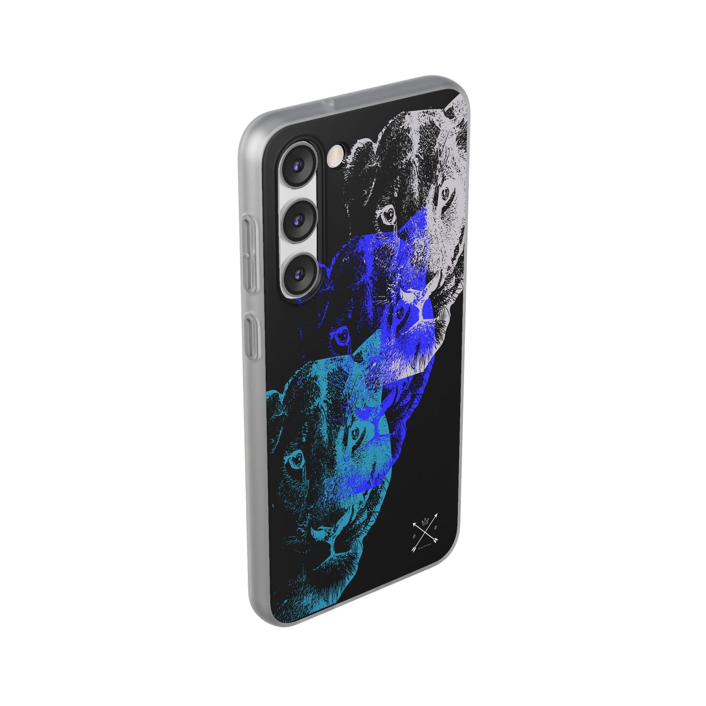 Lioness Arising (black/blue/silver) - Flexi Cases