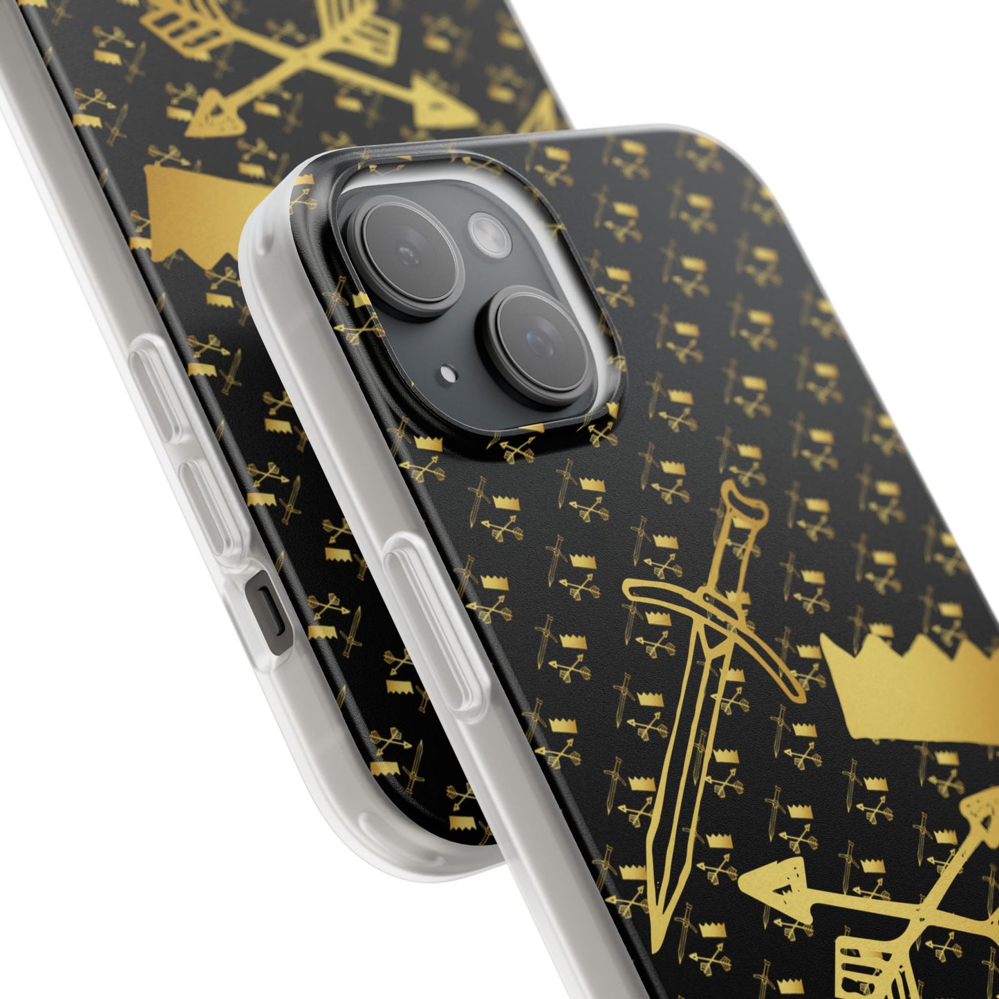 Gold and Bold Warrior - Flexi  Phone Cases