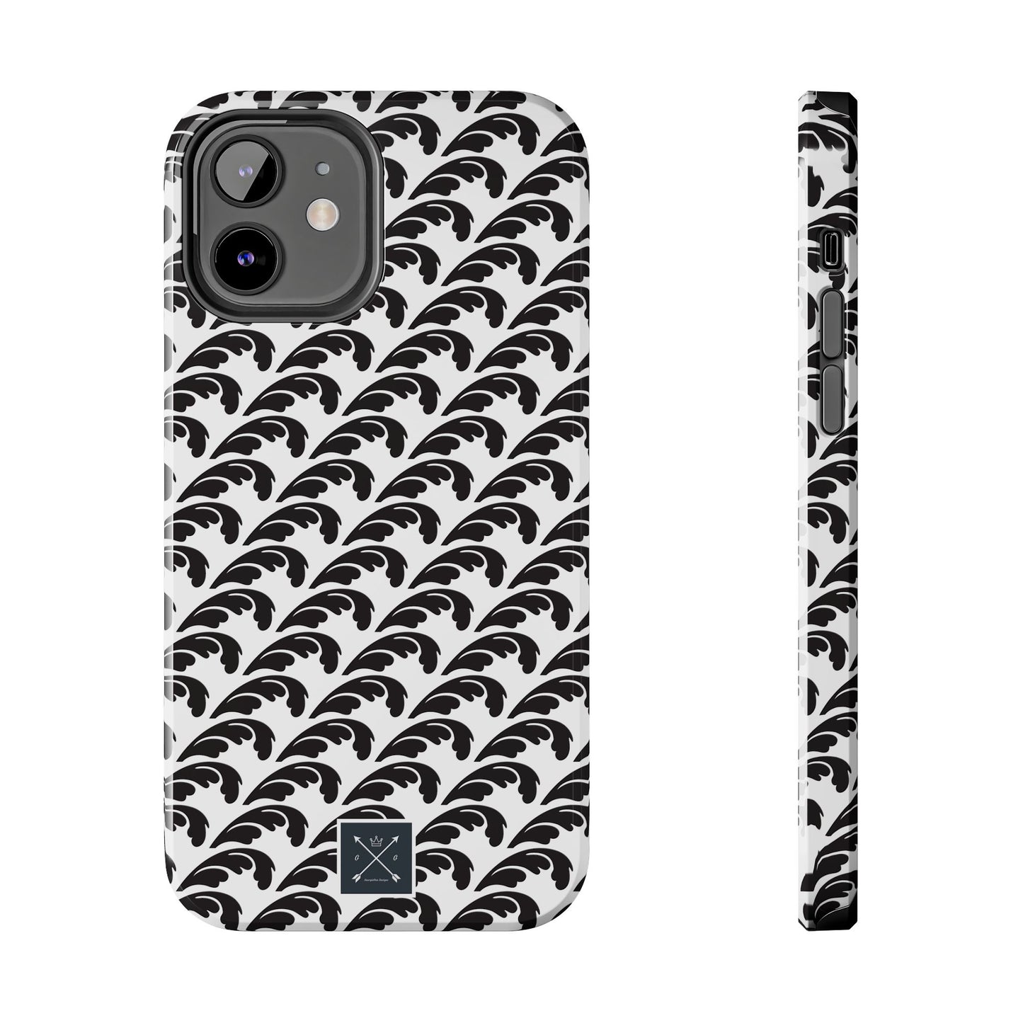 Beautiful Beloved One Flourish (black/white) - Tough Phone Cases