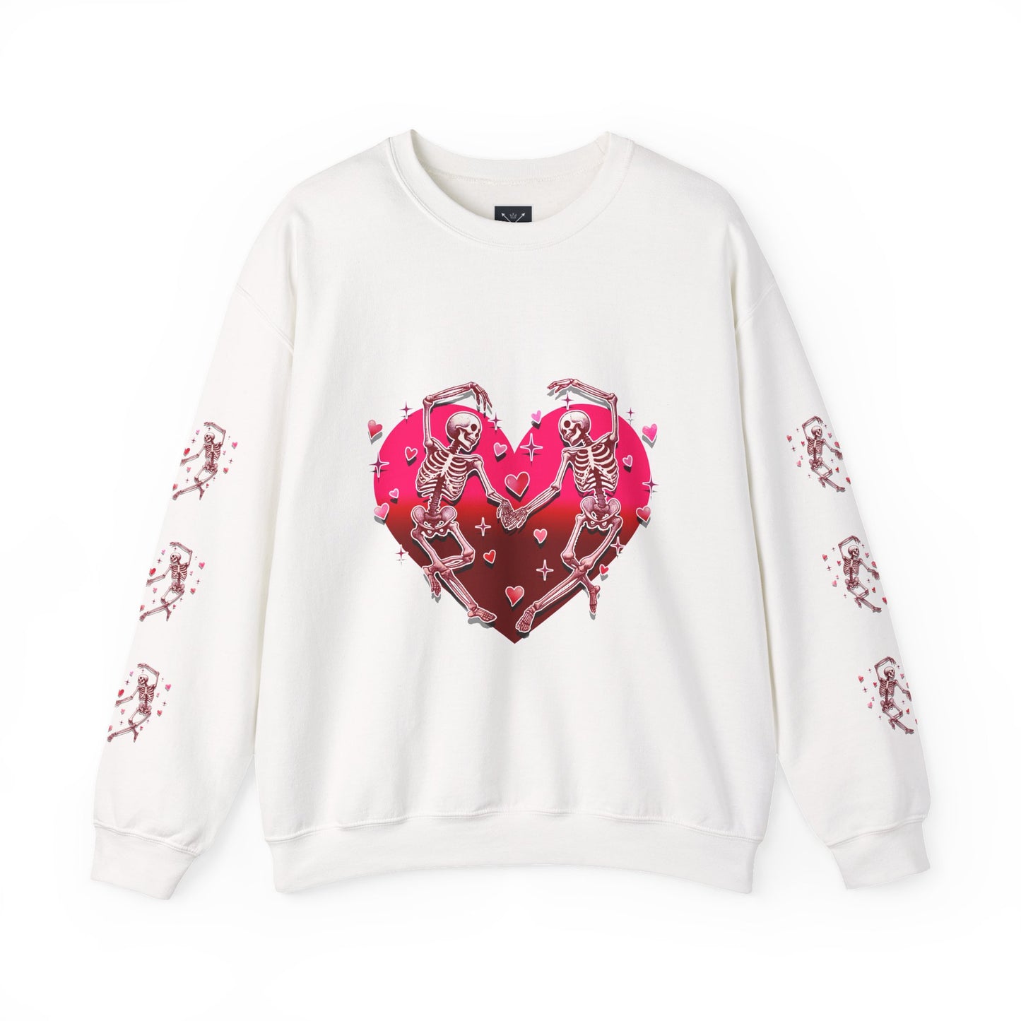 Dancing Skeleton Lovers - Crewneck Sweatshirt