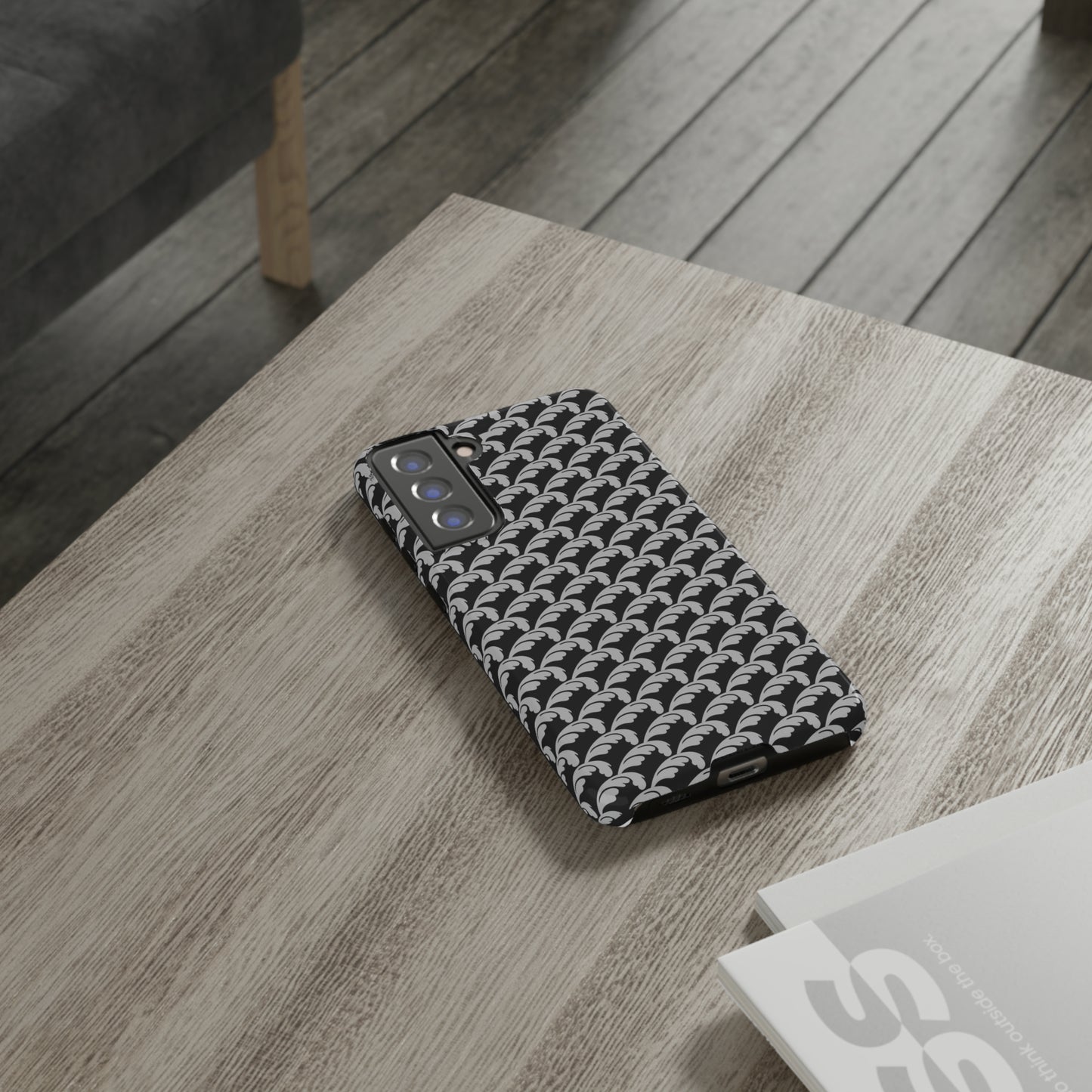 Beautiful Beloved One Flourish (black/silver) - Tough Phone Cases
