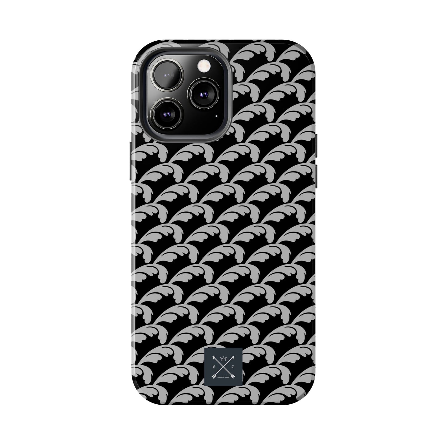 Beautiful Beloved One Flourish (silver/black) - Tough Phone Cases