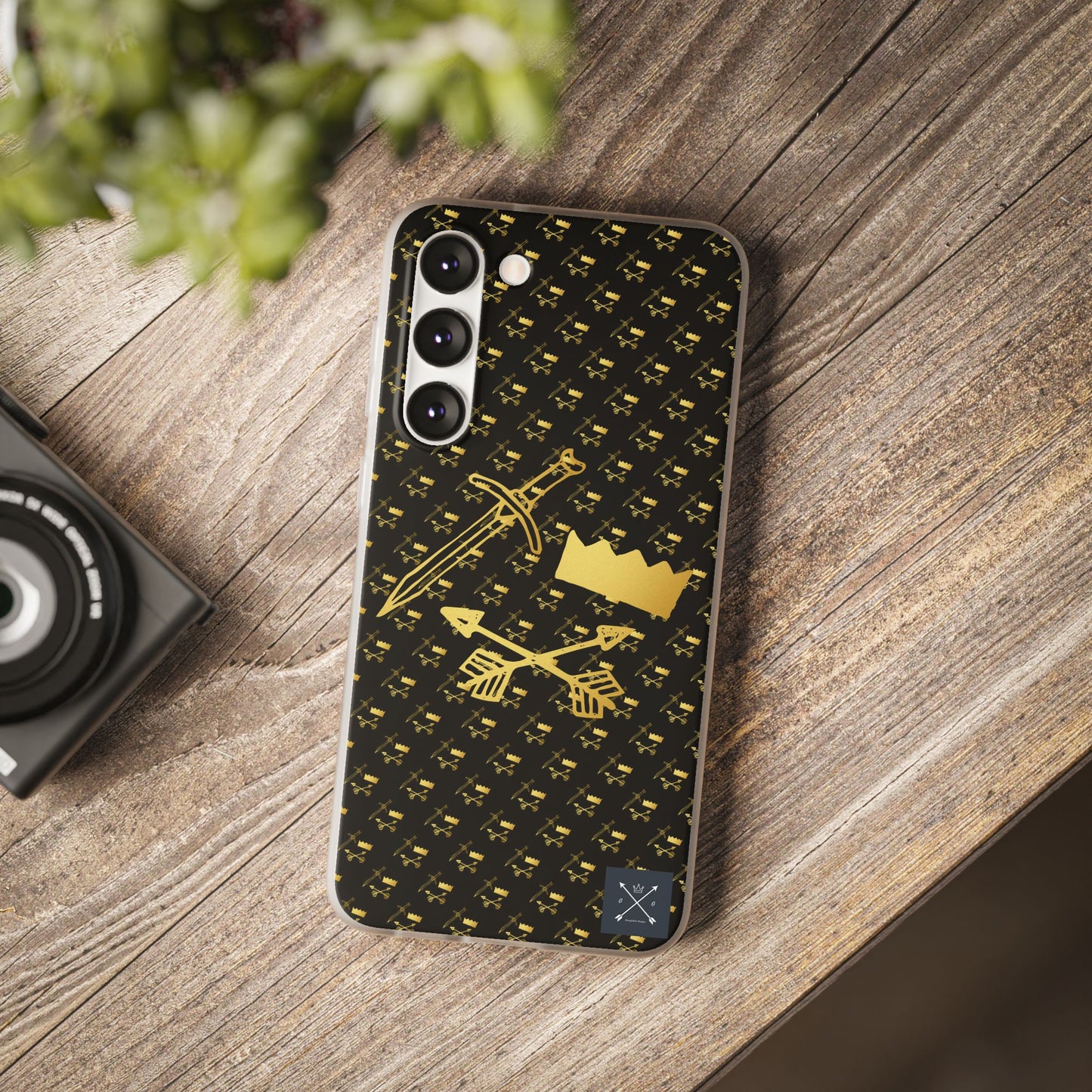 Gold and Bold Warrior - Flexi  Phone Cases