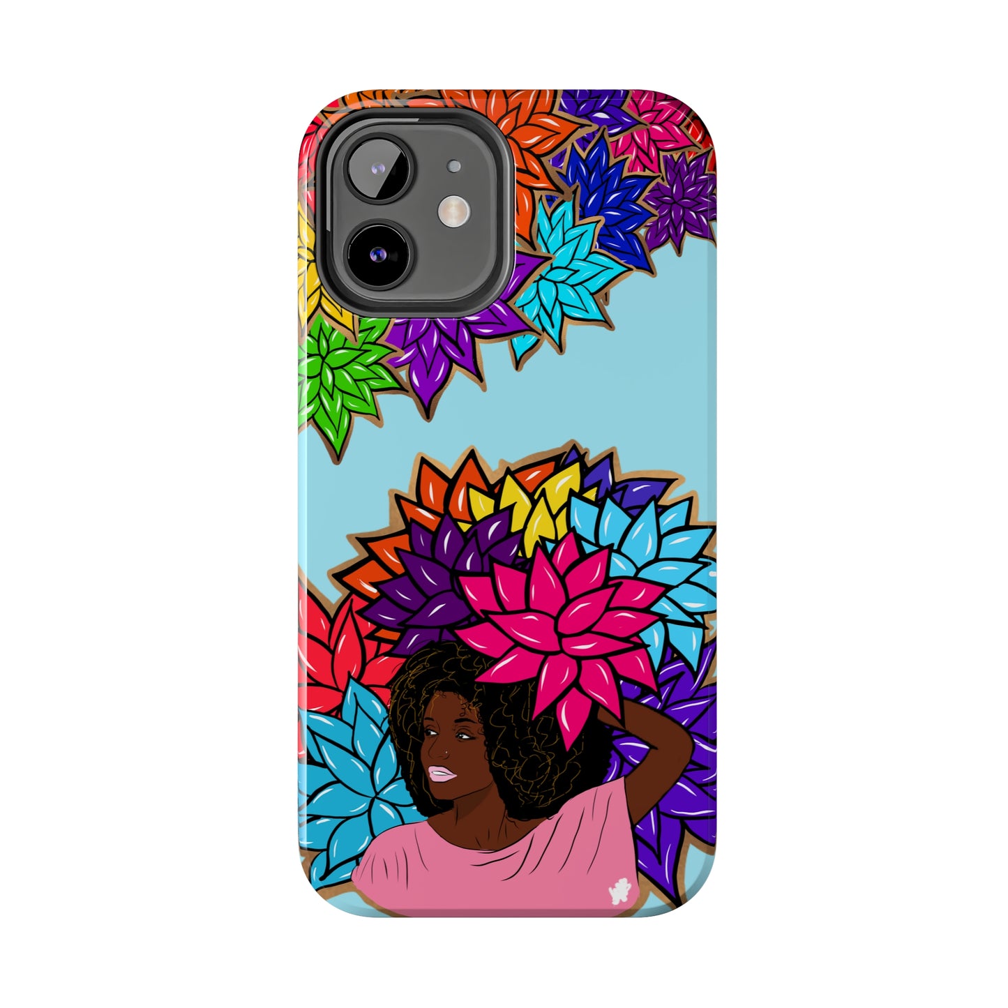 Beauty with Flowers - Tough Phone Cases
