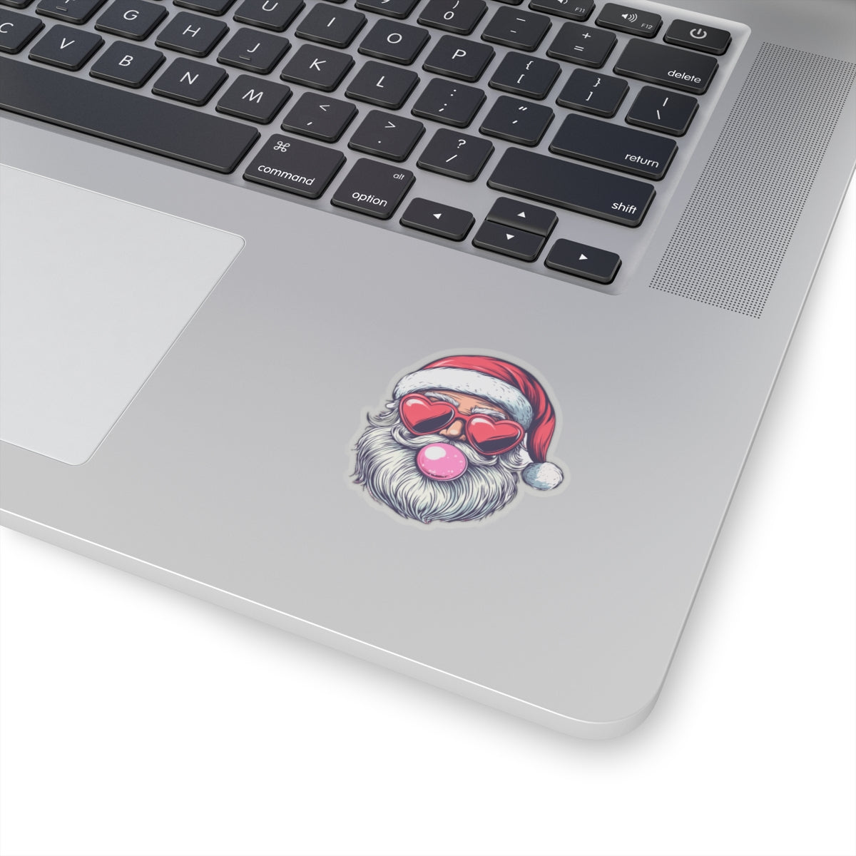 Christmas Stickers - Retro Bubblegum Santa