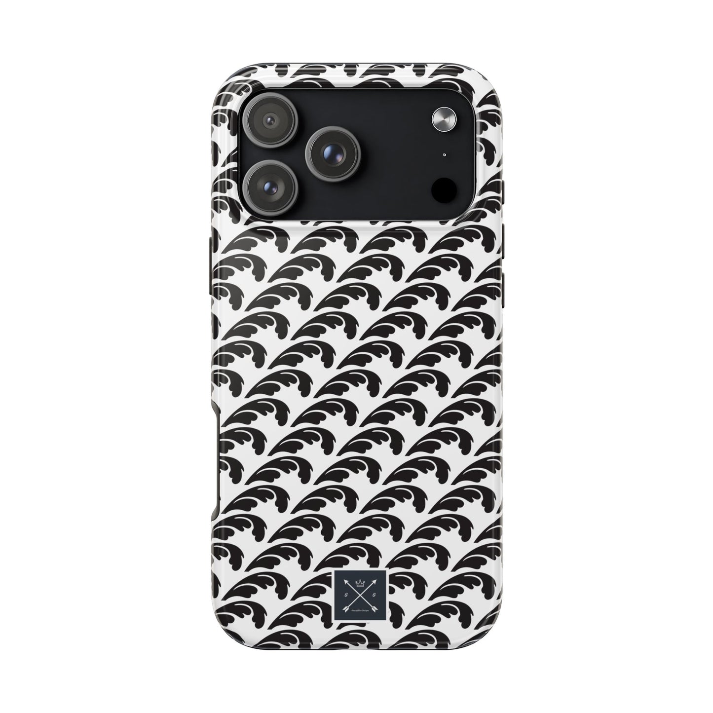 Beautiful Beloved One Flourish (black/white) - Tough Phone Cases