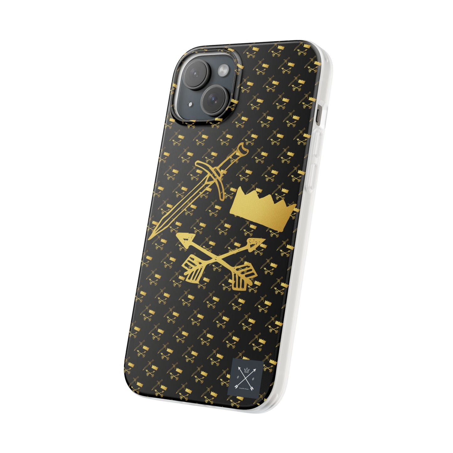 Gold and Bold Warrior - Flexi  Phone Cases