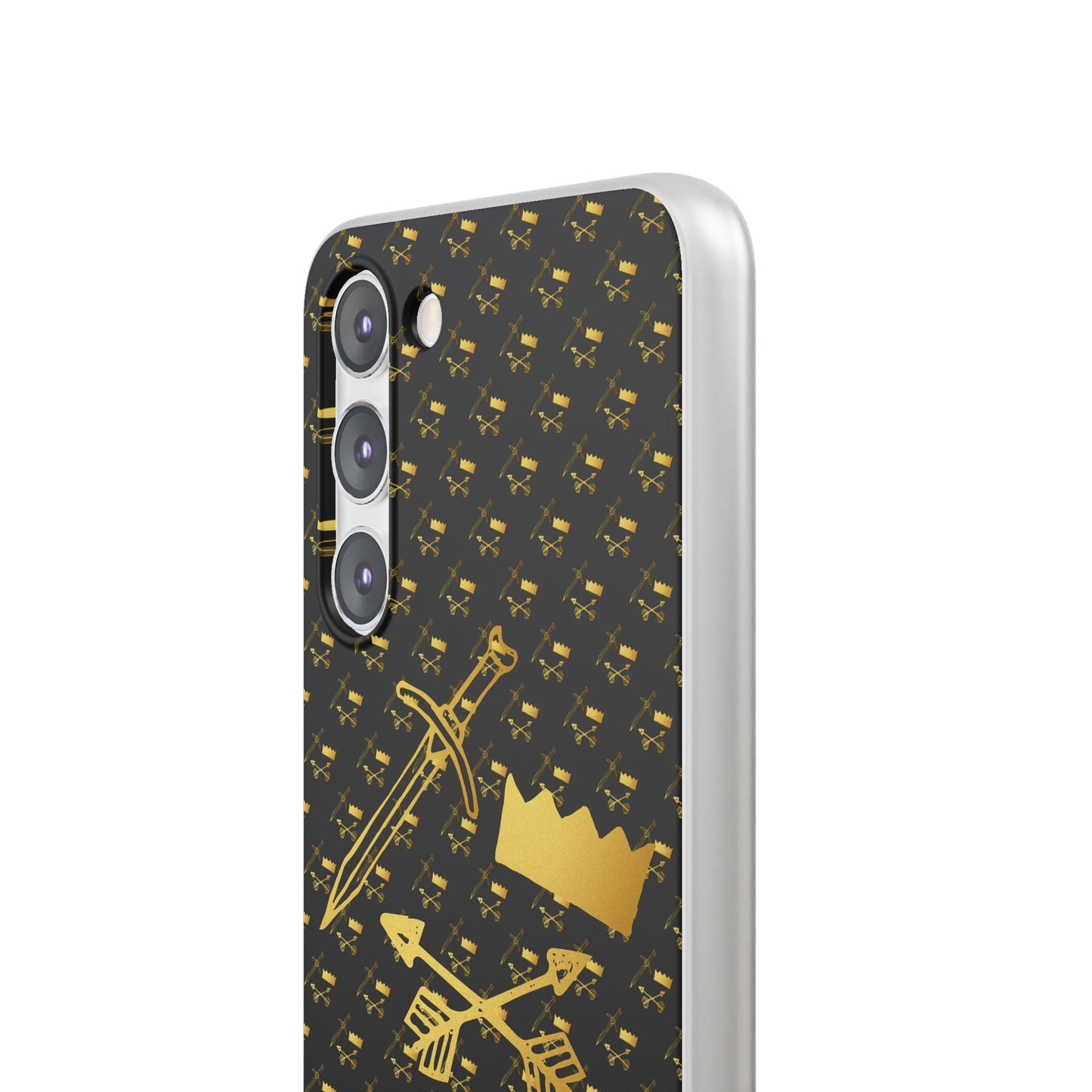 Gold and Bold Warrior - Flexi  Phone Cases