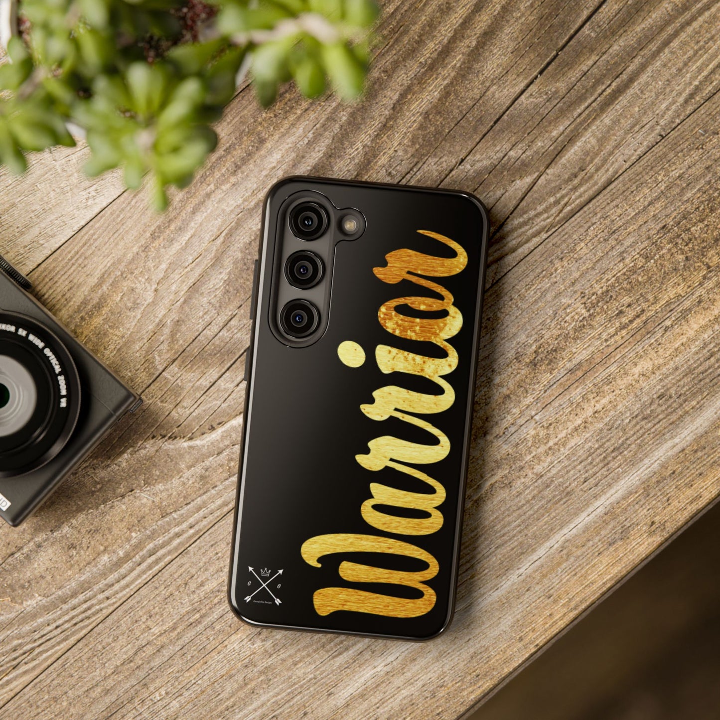 Gold and Bold Warrior - Tough Phone Cases