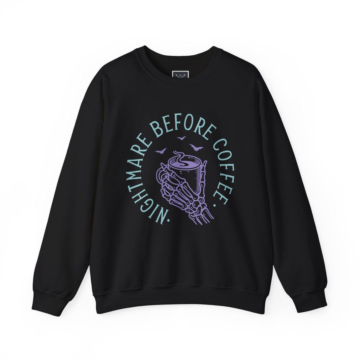 Nightmare Before Coffee - Unisex Heavy Blend™ Crewneck Sweatshirt