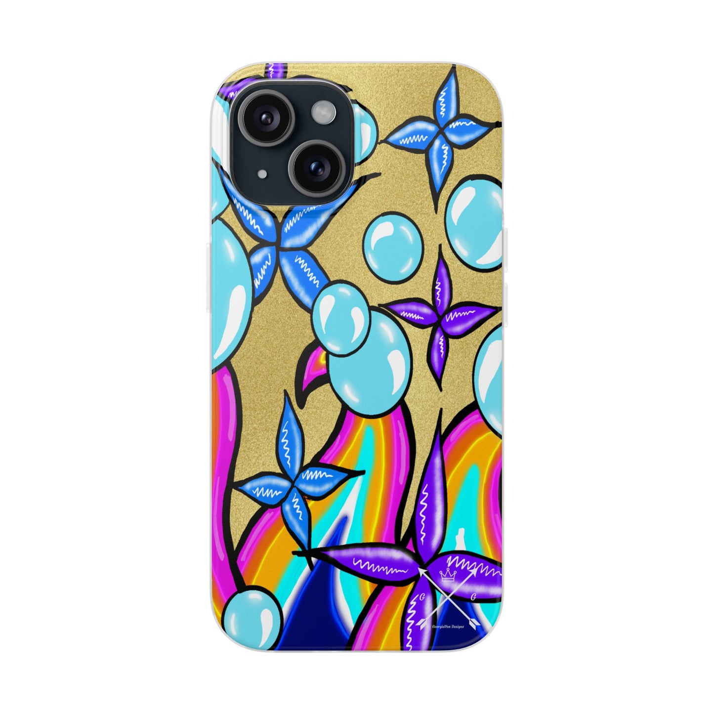 Bubble Rave (multi-colored)- Flexi Phone Cases