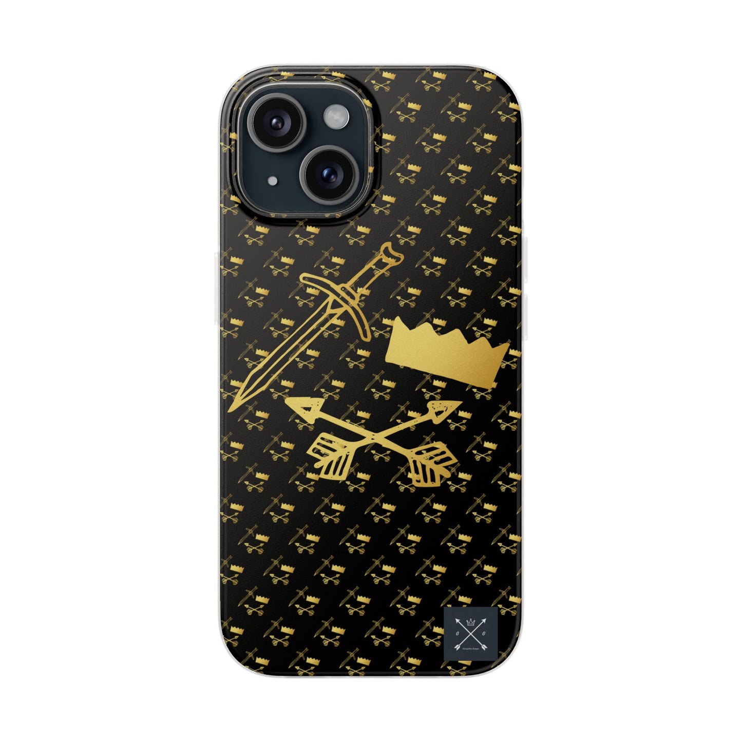 Gold and Bold Warrior - Flexi  Phone Cases