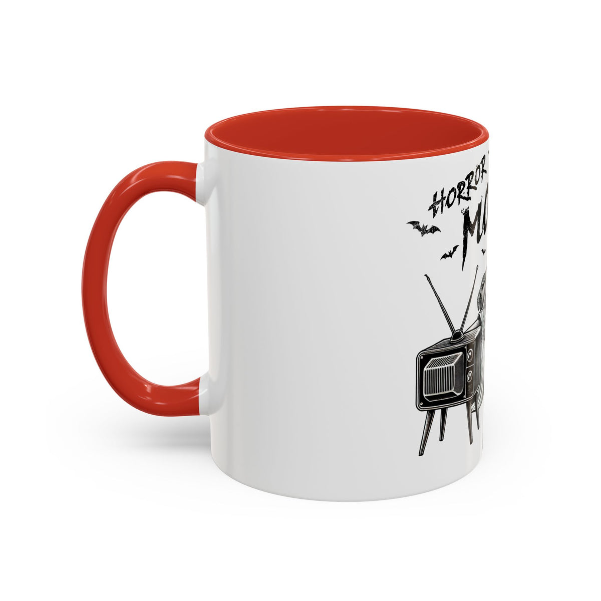 Horror Movies and Chill - Accent Coffee Mug (11, 15oz)