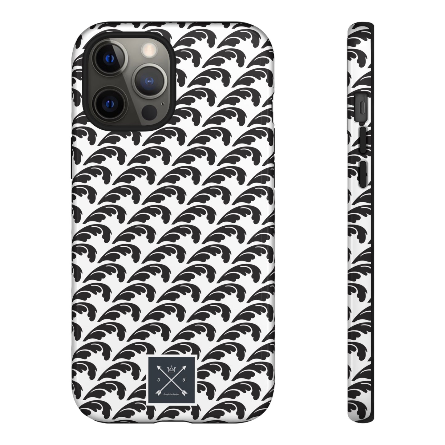 Beautiful Beloved One Flourish (black/white) - Tough Phone Cases