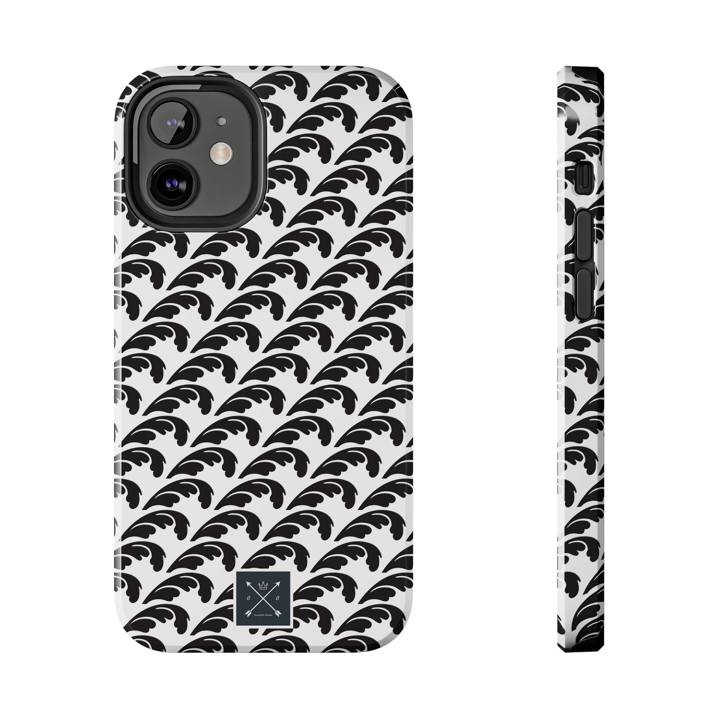Beautiful Beloved One Flourish (black/white) - Tough Phone Cases