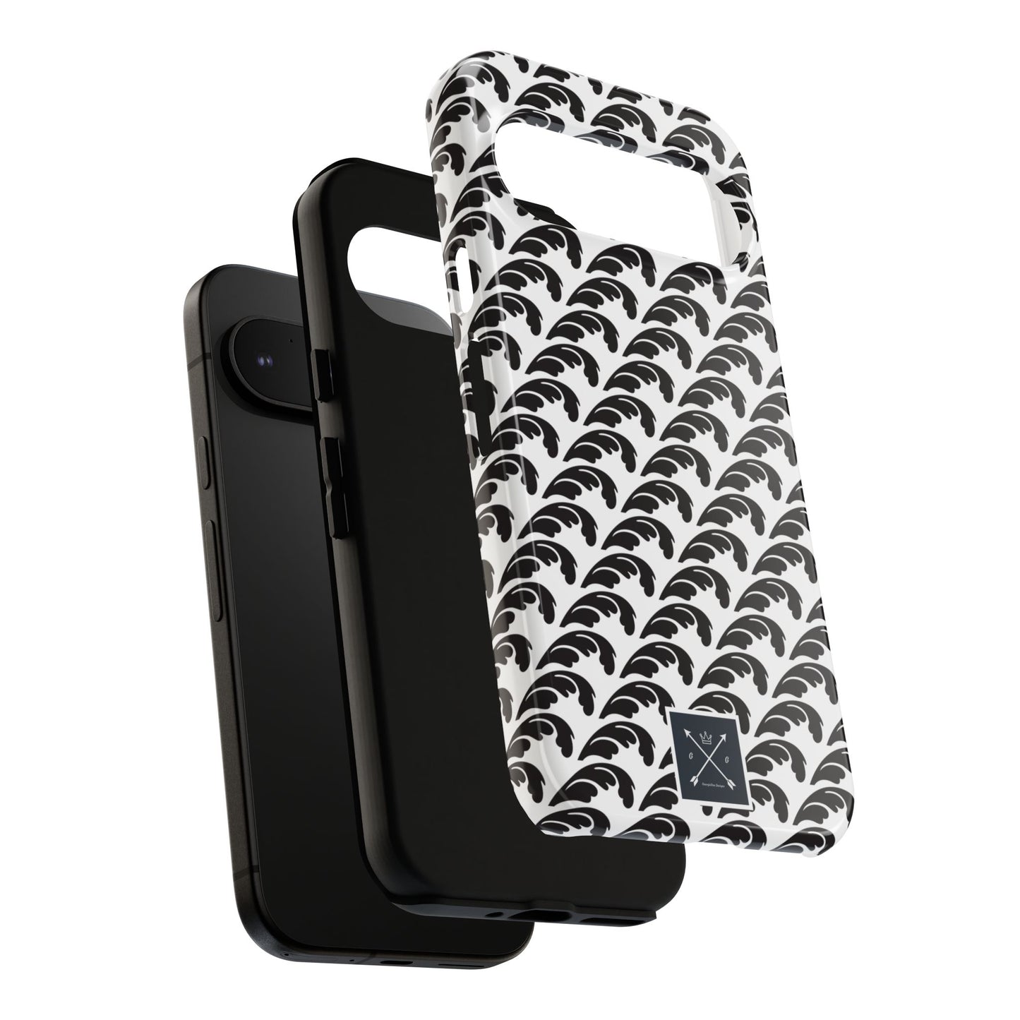 Beautiful Beloved One Flourish (black/white) - Tough Phone Cases