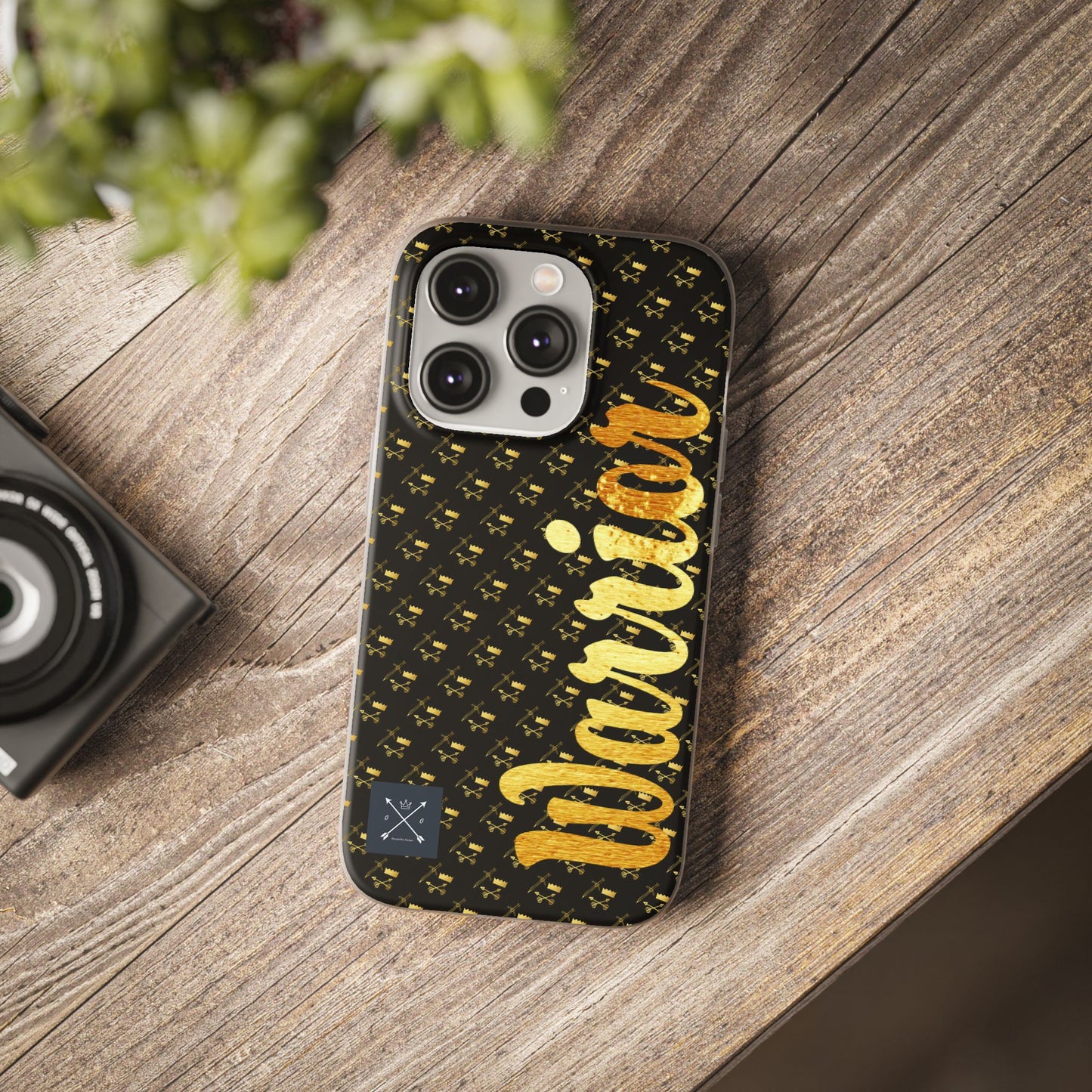 Gold and Bold Warrior - Flexi Phone Cases