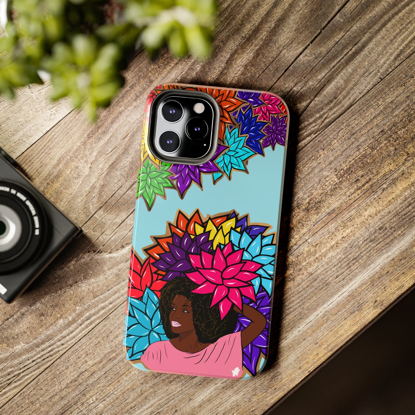 Beauty with Flowers - Tough Phone Cases