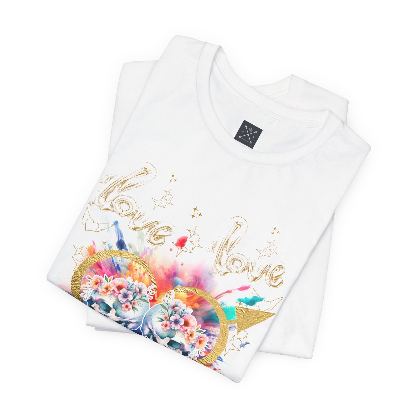 Love is Golden - Unisex Jersey Short Sleeve Tee