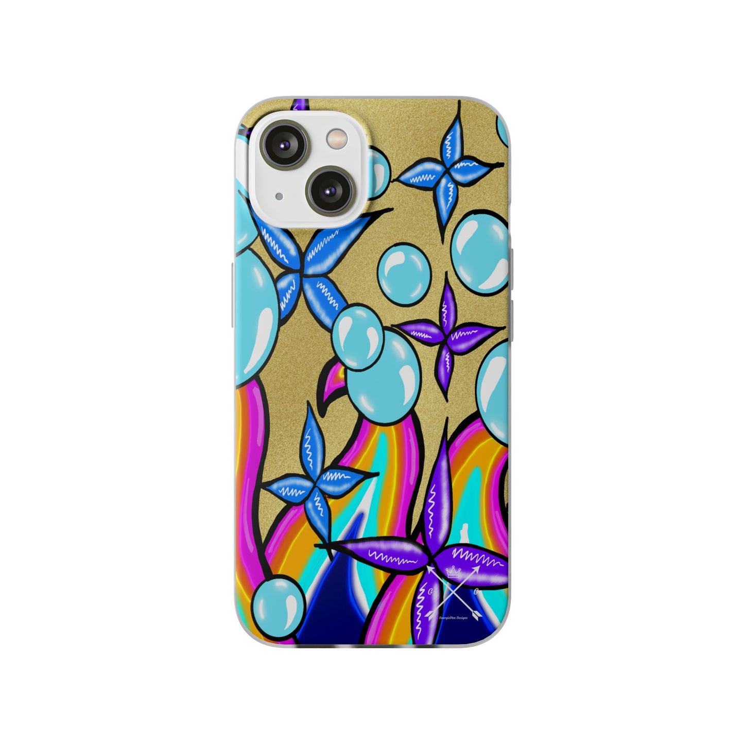 Bubble Rave (multi-colored)- Flexi Phone Cases