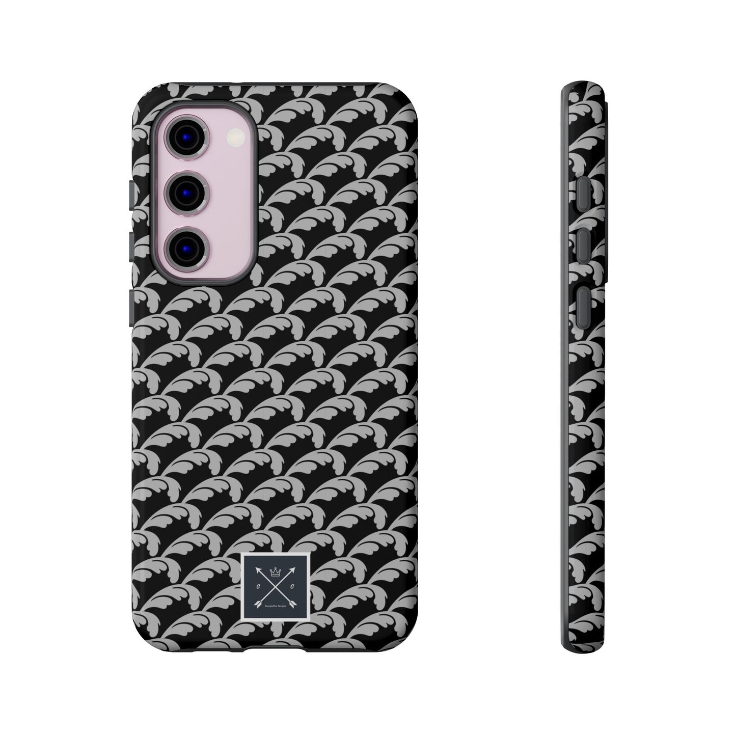 Beautiful Beloved One Flourish (black/silver) - Tough Phone Cases