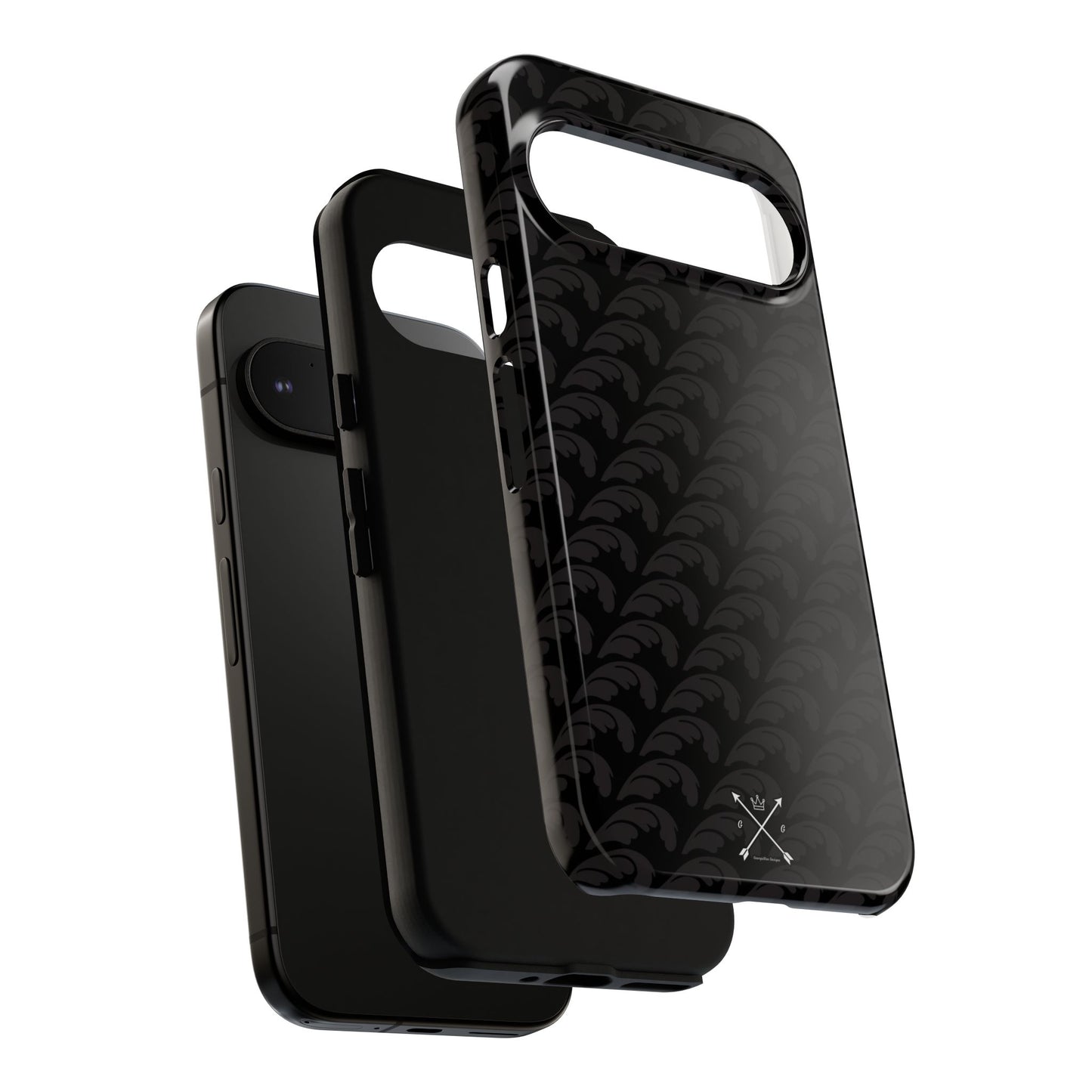 Beautiful Beloved One Flourish - Tough Phone Cases (black/black)