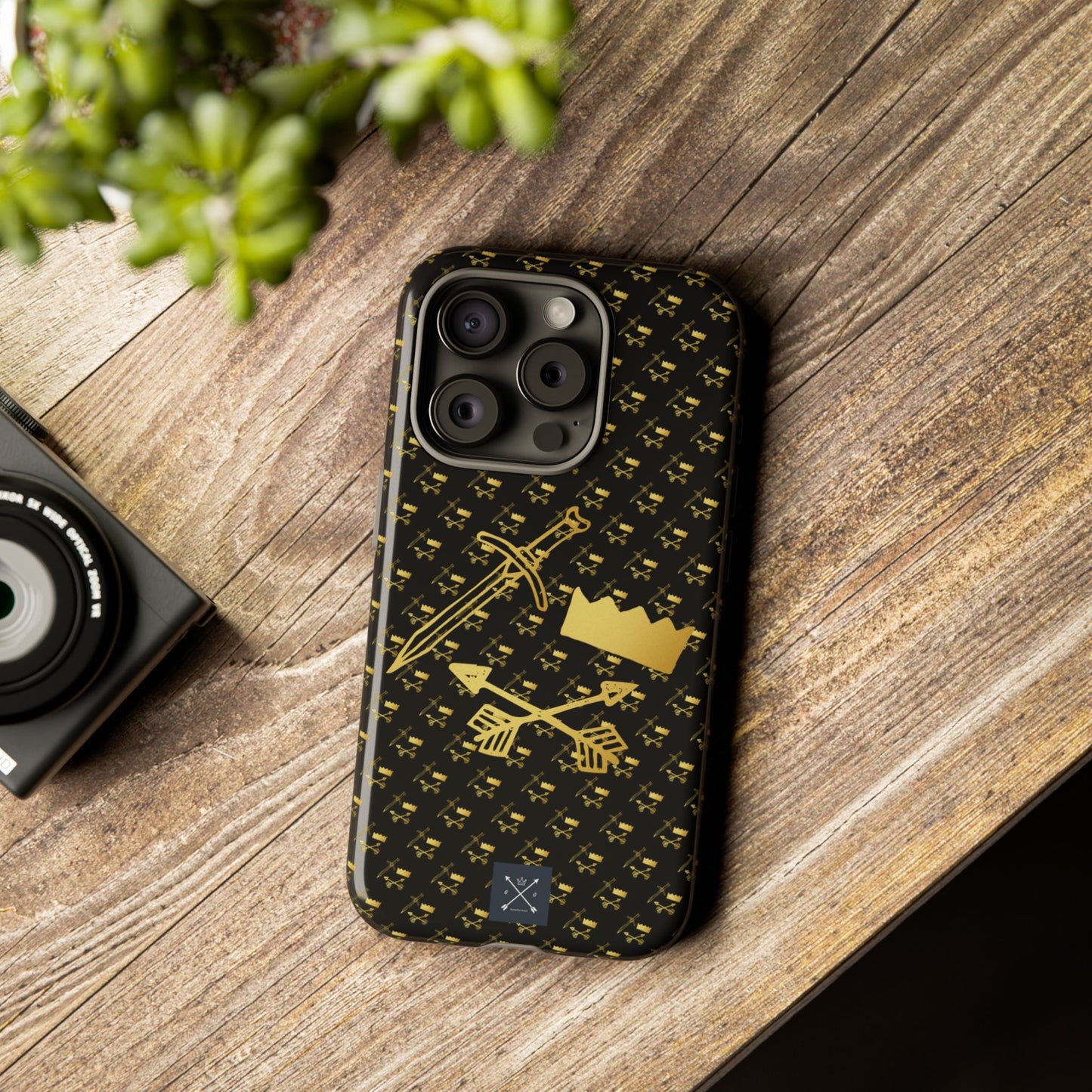 Gold and Bold Warrior - Tough Phone Cases