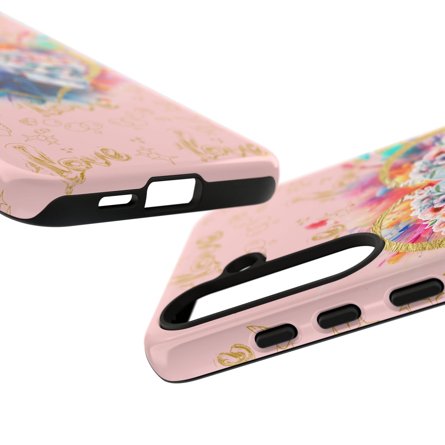 Love is Golden Watercolor (pink) - Tough Cases